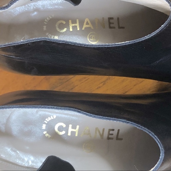 Chanel Low Ankle Boots - Black - Size 38